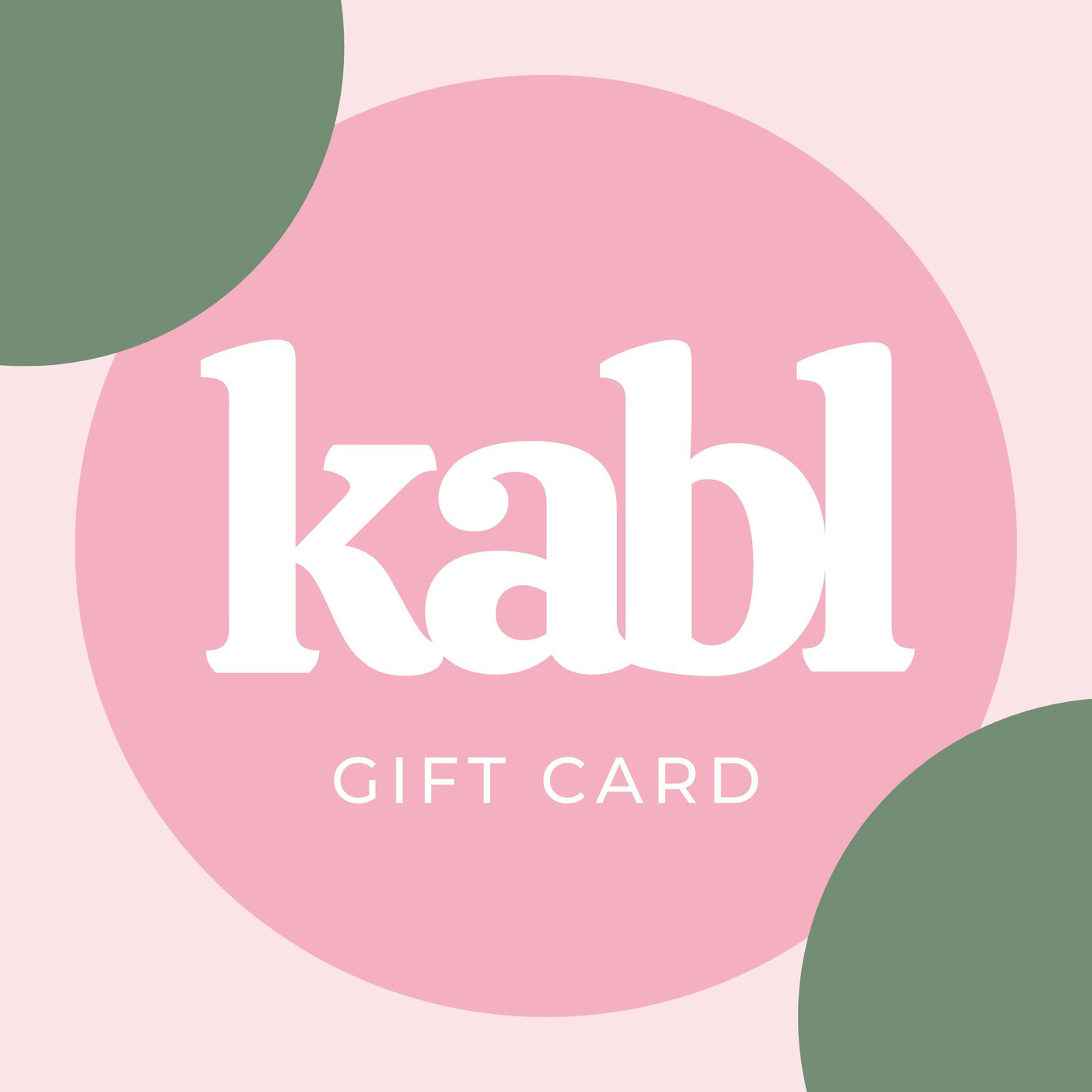 KABL GIFT CARD